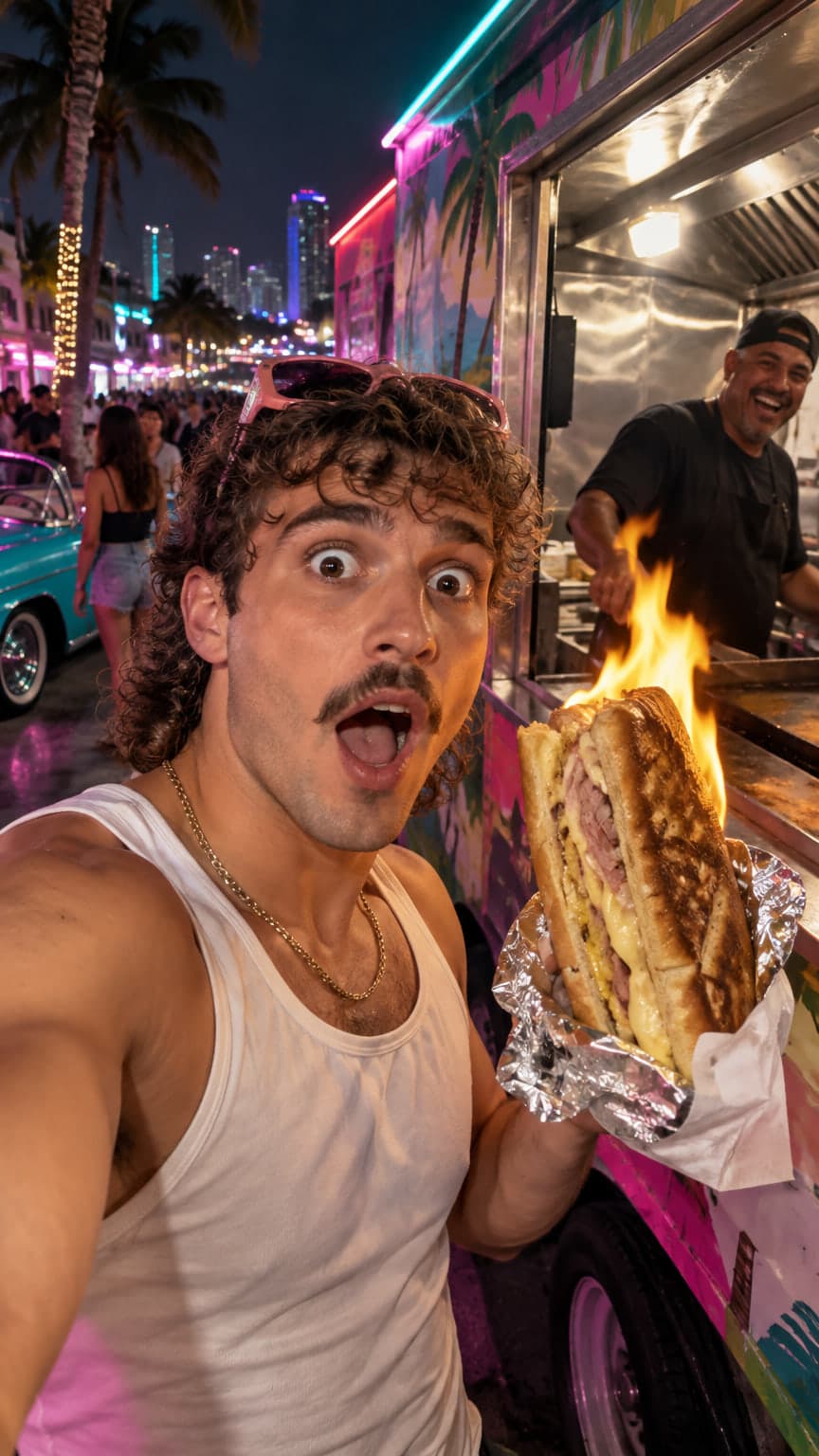 Part 3 of a Miami IRL stream series: On fire